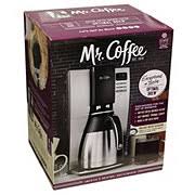 Surprising to us it's a mr. Mr Coffee Optimal Brew 10 Cup Programmable Coffee Maker With Thermal Carafe Shop Appliances At H E B