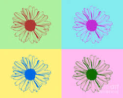 Pop Art Daisy by Tracy Ruckman