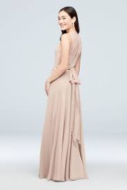 High Neck Soie Chiffon Bridesmaid Dress David S Bridal Bridesmaid Dresses Davids Bridal Bridesmaid Dresses Sangria Bridesmaid Dresses
