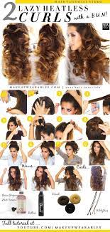 How To Curl Your Hair Overnight Easy Heatless Curls Waves Hairstyles Hair Styles Hair Waves Curly Hair Styles