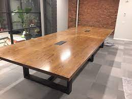 Usb charging can also be added for powering up your laptop or smartphone. Hand Crafted Custom Conference Table By Greg Pilotti Furniture Maker Custommade Com