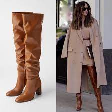 Find great deals on ebay for camel over knee boots. Zara Shoes New Zara Leather Over Knee Boots Camel Tan Brown Poshmark