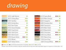 Colored Pencil Derwent Drawing Pencil Oil Pitt Per Color