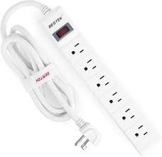 The esp8266 has long been a preferred tool for iot project due to it's cheap. Amazon Com Bestek 6 Outlet 6 Feet Extension Cord Power Strip 15a 1875w Surge Protector Desktop Charging Station 200joules Right Angle Flat Plug Ultra Compact Wide Spaced Multi Outlets Plugs Sockets White Electronics