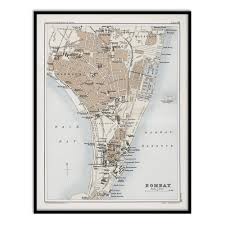 Map of Bombay [1893] – Calcuttan