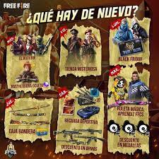 En ese inicio de año, garena ya ha revelado su agenda semanal de enero de free fire. Pin En Favoritos