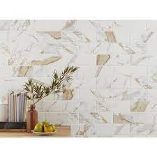 Calacatta Oro Ceramic Tile In 2021 Calacatta Calacatta Oro Floor Decor