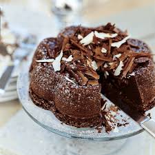 Gateau Au Chocolat Noir Et Beurre Sale Gateau Chocolat Gateau Au Chocolat Noir Chocolat