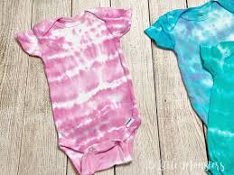 5 Little Monsters Tie Dye Baby Onesies