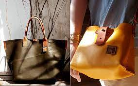They don't remove plastic bag or protection film for years cos they think they can preserve the clothing: 10 Pinoy Bag Brands To Add To Your Closet