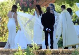 Will all of the bridesmaids please wear custom. Kim Kardashian And Kanye West Wedding Pictures 2014 Popsugar Celebrity