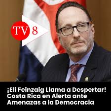 Eli Feinzaig Llama a Despertar! Costa Rica en Alerta ante Amenazas a la  Democracia Eli Feinzaig, del PLP, advierte sobre acciones del gobierno  contra manifestantes pacíficos y medios de comunicación, comparándolas con