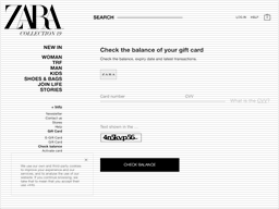 Finding out the amount of money that is available to spend on your h&m gift card is simple and fast. ÙŠØ­Ù…ÙŠ ØµØ¯Ø¦ ØªÙØ±Ø² Send Zara Gift Card Cedarmantel Com