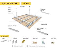 Hình ảnh về Hệ thống trần thạch cao sử dụng thanh C