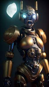 Ultra Long Exposure Photography of cybernetic robot... | OpenArt