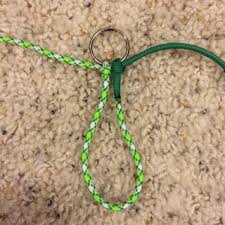 Make the loop as long as you want the paracord keychain to be, minus a 1 inch loop at the end. Paracord Keychain 5 Steps Instructables