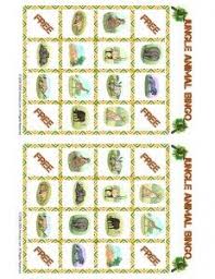 Animal Printable Bingo Cards For Kids Free Printable Safari Birthday Party Bingo Cards Free Printable Bingo Cards Bingo For Kids Bingo Cards