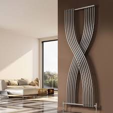 Reina Dimaro Chrome Steel Designer Radiator Designer Radiators Living Rooms Vertical Radiators Radiators Living Room