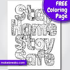 Check spelling or type a new query. Free Stay Home Stay Safe Word Coloring Page Make Breaks