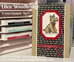 Ellen Woodbridge Independent Stampin Up Demonstrator Central Coast Nsw Australia Stampin Up Pampered Pets A Pamper Pets Cards Handmade Cards Stampin Up