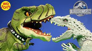 This collectible edition indominus rex from the original jurassic world uses true balance technology™ to hunt, guard, and explore its surroundings. Mattel D Rex Interactive Remote Control Dinosaur Vs Indominus Rex Jurassic World T Rex Wd Toys Digimon Crests Jurassic World T Rex Indominus Rex
