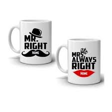 Personalized Wedding Anniversary Gifts For Couples Coffee Mug Perfect Romantic Gift For Husband And Wife Printed On Both Sides Romantic Gifts For Husband Couples Coffee Mugs Anniversary Gifts For Couples