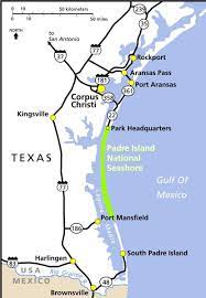Mustang island state park map. Maps Padre Island National Seashore U S National Park Service