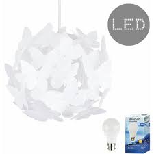 Room pendant lamp hanging ceiling lamps fixtures dining deco vintage light kitchen chandelier industrial cement rope. Childrens Bedroom Butterfly Ceiling Pendant Light Shade Kids Lampshade White