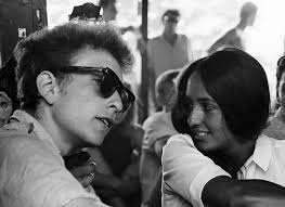 Joan Baez seldom talked about Bob in the past, she explains, because “there  are so many people who live vicariously off people like Bobby, and I hate  it when it happens.” And,