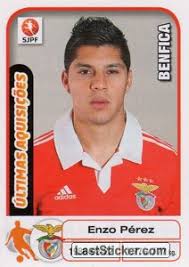 Enzo pérez poderá estar de volta ao benfica. Sticker 373 Enzo Perez Benfica Panini Futebol 2012 2013 Laststicker Com