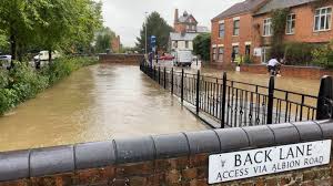 It can be caused by heavy rainfall due to thunderstorms, hurricanes, or tropical storms. Uk Weather Flash Flooding Causes Travel Disruption Bbc News