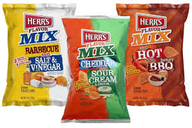 Gluten free bbq baked rutabaga chips! New Herr S Snack Features Two Flavors In One Potato Chip 2020 05 22 Food Business News