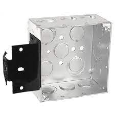 Maybe you would like to learn more about one of these? 2 Pcs 4 Square Junction Box 2 1 8 In Deep W Metal Stud Bracket Zinc Plated Steel Knockouts Side 4 1 2 In 5 1 2 3 4 In Bottom 3 1 2 In 2 3 4 In Walmart Com Walmart Com