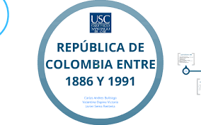 La gente que salió a protestar durante la noche en la capital colombiana y atacó directamente varios centros policiales, sin importar que hubiera agentes dentro. Republica De Colombia Entre 1886 Y 1991 By Javier Serna Ortega On Prezi Next