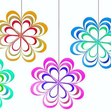 Plus a diy stand you can build for under $25. Easy Hanging Paper Flower Party Or Spring Window Decoration Mindy