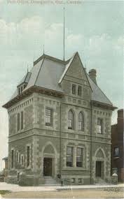 This Postcard Shows The Former Orangeville Post Office Which Was Demolished In 1963 This Photo Was Taken Before The Town S S Postcard Post Office Architecture