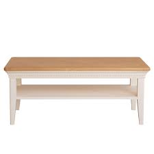This page will automatically refresh, please do not close your browser. Bellingham Coffee Table Painted Off White With Oak Top Coffee Tables Meubles