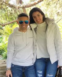 Happy birthday Amore mio🎂🥂🍾 @kimberleyrispoli_mosse I ❤️ You  #happybirthday #happyday #amore #mio #monamour #miamor #buoncompleanno  #centodiquestigiorni #tiamo #wife #moglie #moglieemarito #sguardi  #eyecontact #togheter #forever