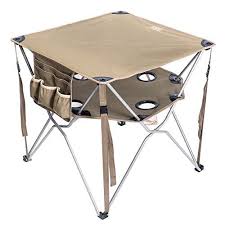 Timber Ridge Folding Table Utility Outdoor Camping Lightweight Desk With Carry Bag And Multi Function Acc Camping Table Camping Furniture Outdoor Folding Table