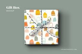 Mockup of black matte blank tin can packaging on grey background. Gift Box Mockup Box Mockup Wrapping Paper Design Social Media Mockup