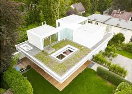 Design an attic roof home with dormers using sketchup. Modern Houses With Green Roof Designs Offering Eco Friendly Alternatives