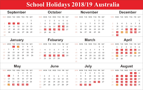 Free Australia School Holidays 2019 Calendar Templates December Make It School Holiday Calendar School Calendar Calendar Template