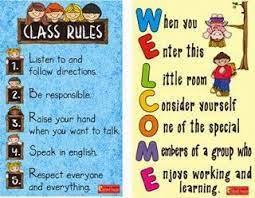 Pin Di Classroom Language And Rules