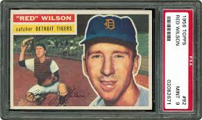 Auction Prices Realized Baseball Cards 1956 Topps Red Wilson GRAY BACK