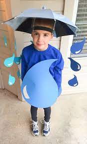 Raindrop Halloween Costume Poster Board Card Stock Elastic Fishing Line A Halloween Costumes For Kids Diy Halloween Costumes For Kids Fancy Dress For Kids