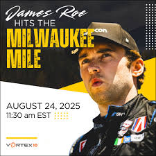 Watch James Roe Speed into Action at the Milwaukee Mile