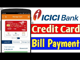 Visit the official website of icici bank. How To Pay Icici Credit Card Bill Online How To Pay Icici Credit Card Bill Through Imobile App Youtube