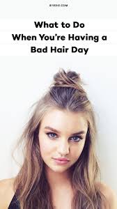 10 Hairstyles To Ensure You Never Have A Bad Hair Day Again Medium Hair Styles Half Bun Hairstyles Easy Hairstyles