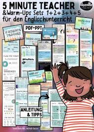 5 Minute Teacher Warm Up Sets 1 5 Englischunterricht Originales Paket Editierbar Unterrichtsmaterial In Den Fachern Englisch Fachubergreifendes In 2020 Englischunterricht Unterrichtsmaterial Sprechubungen