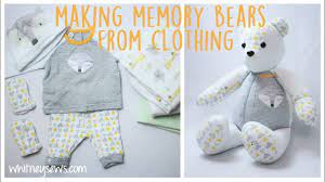 We're particularly fond of the idea of using plaid shirts because they make for a wonderfully visual little bear thanks to their eye catching pattern. How To Make A Memory Bear From Clothing Youtube